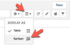 List View Switch to Kanban